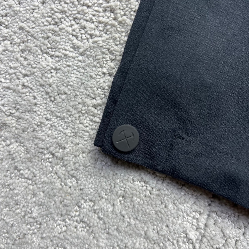 REI Co-op HydroWall 2.5L Pants Mens Large Black Waterproof Hiking Rain Shell - Picture 6 of 16